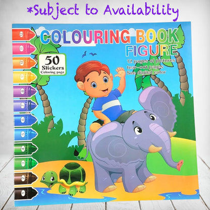 Colour by Numbers Including Stickers