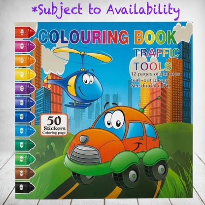 Colour by Numbers Including Stickers