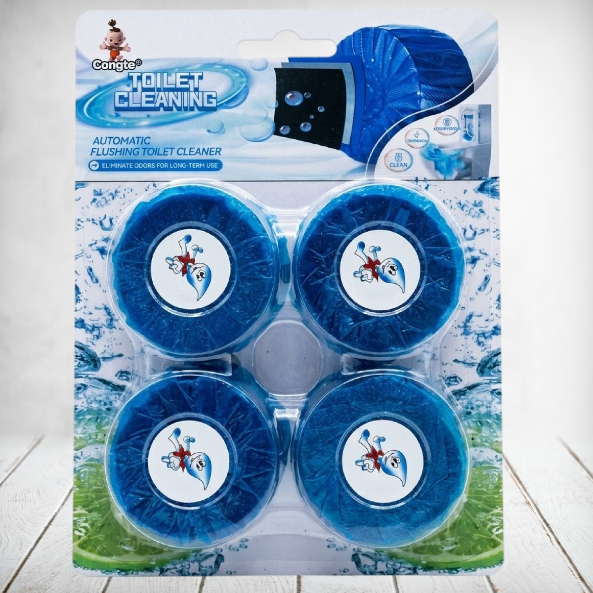 Congte Bowl Cleaner Toilet Blocks 4 pack