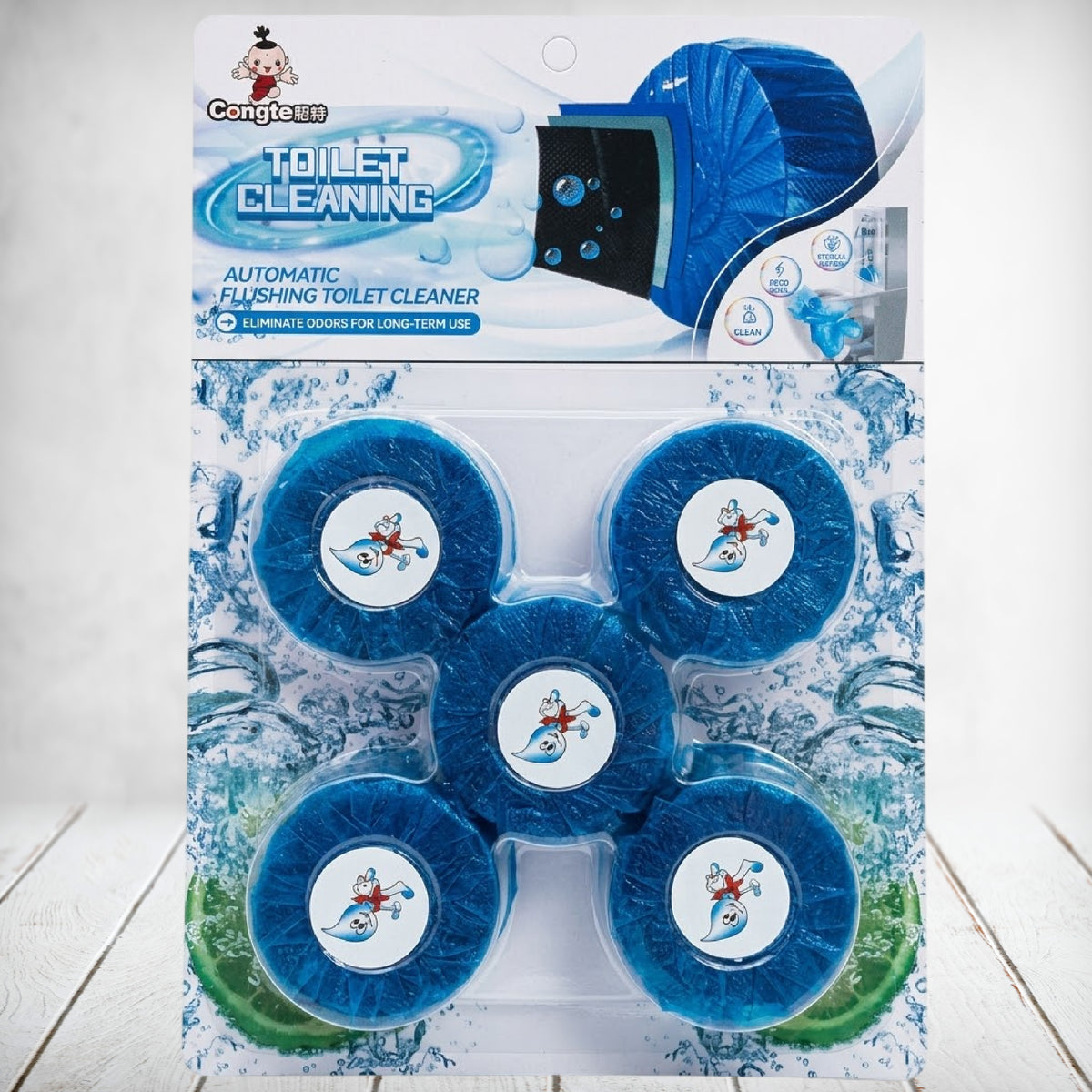 Congte Bowl Cleaner Toilet Blocks 5 pack