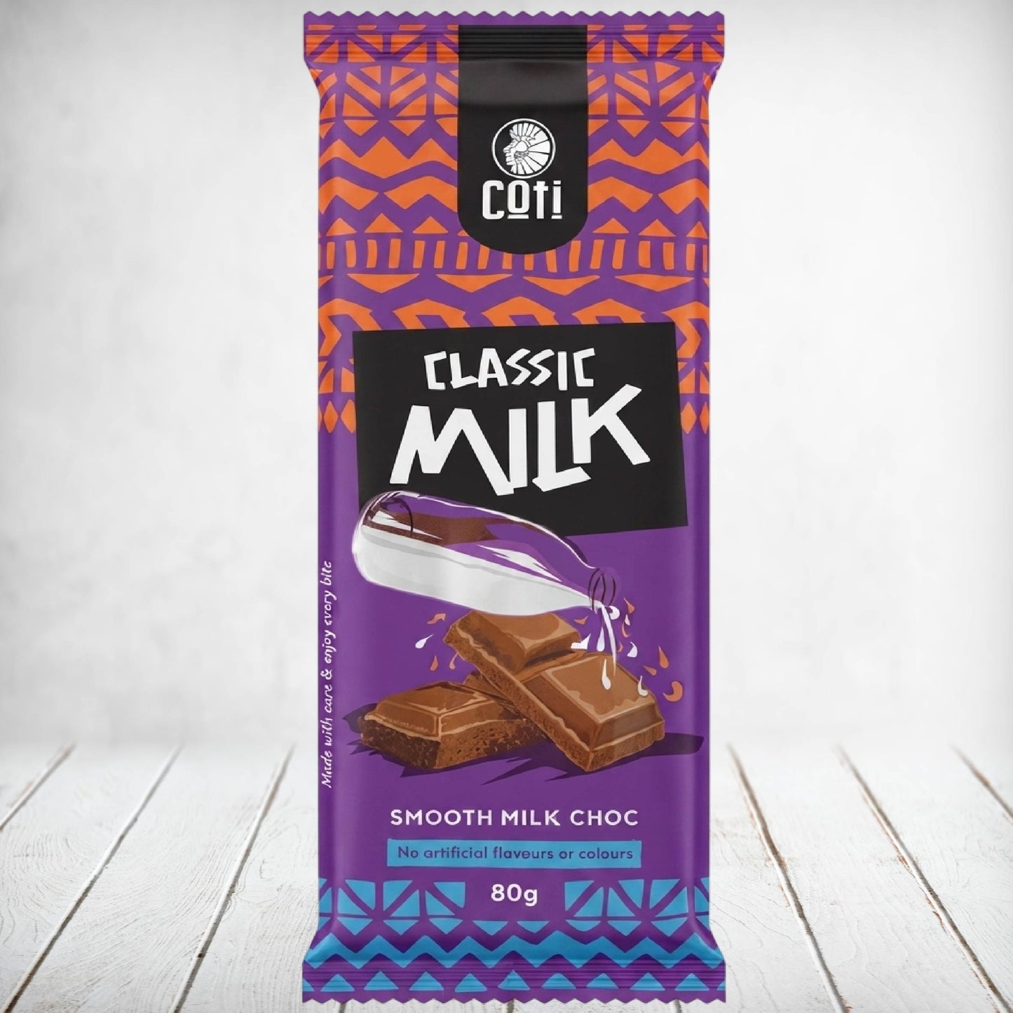 Coti Chocolate Slabs - Classic Milk 80g