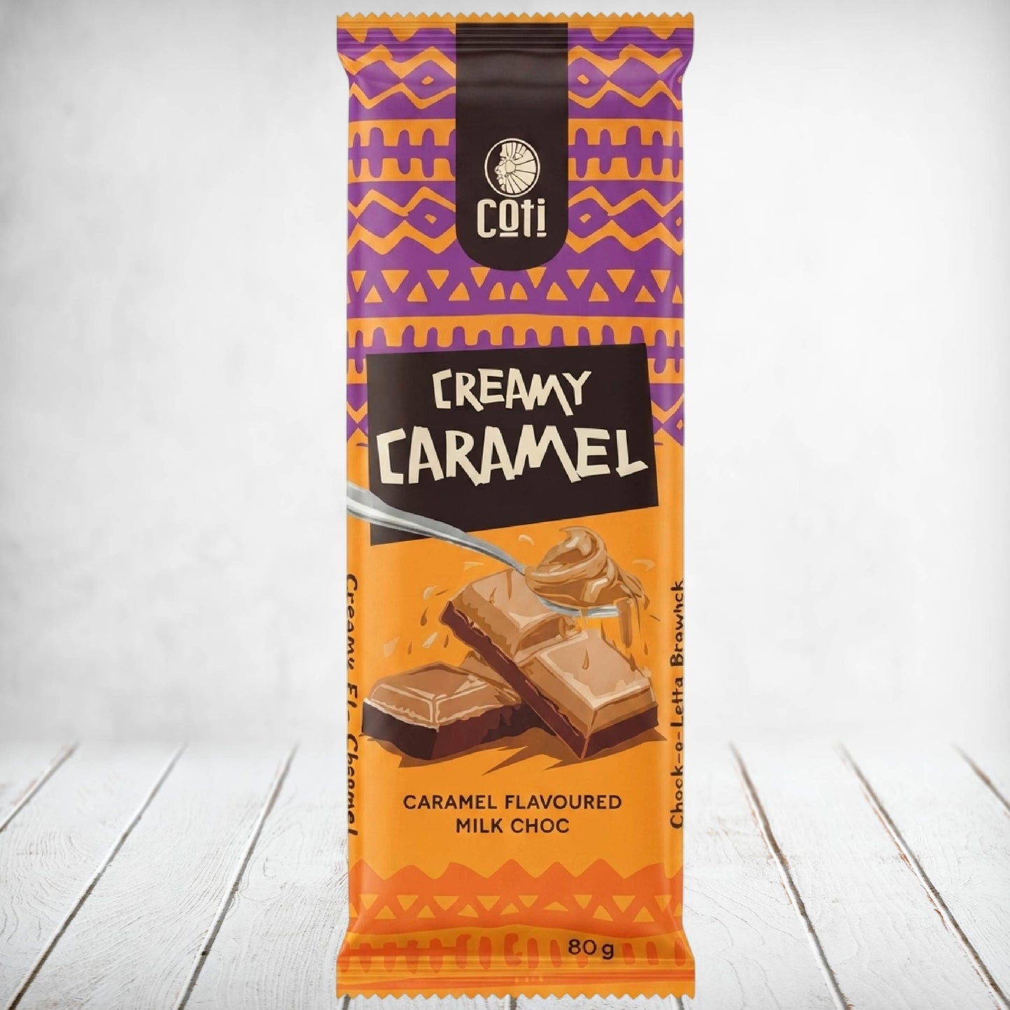 Coti Chocolate Slabs - Creamy Caramel 80g
