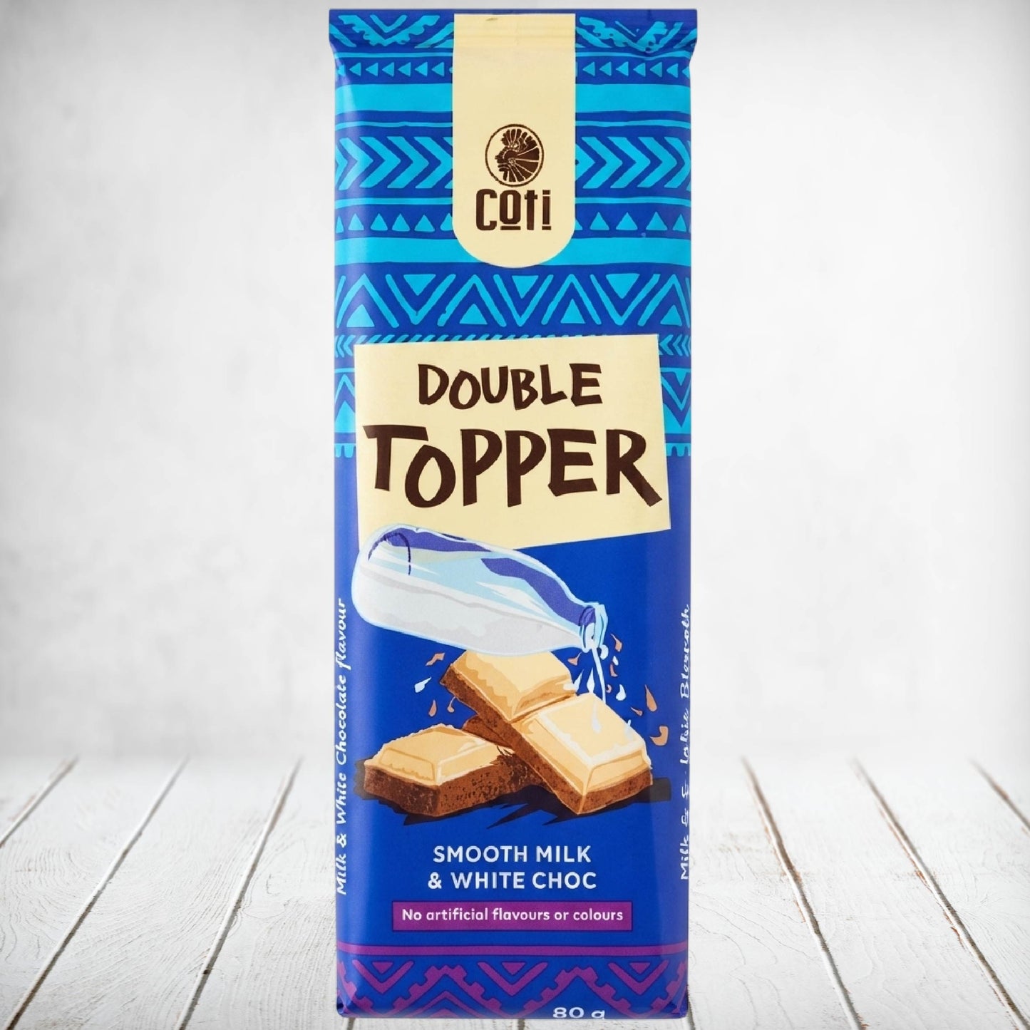 Coti Chocolate Slabs - Double Topper 80g