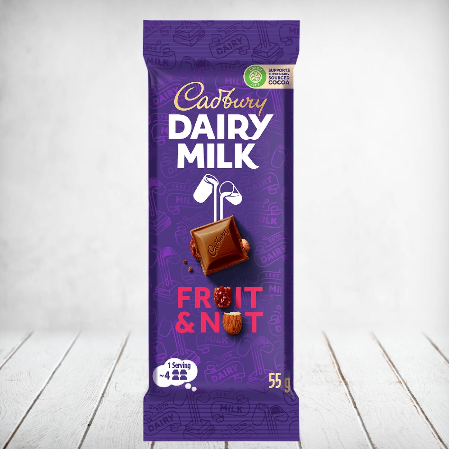 Dairy Milk Fruit & Nut 75g