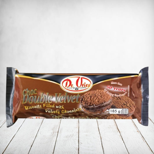 De Vries Double Velvet Choc 185g
