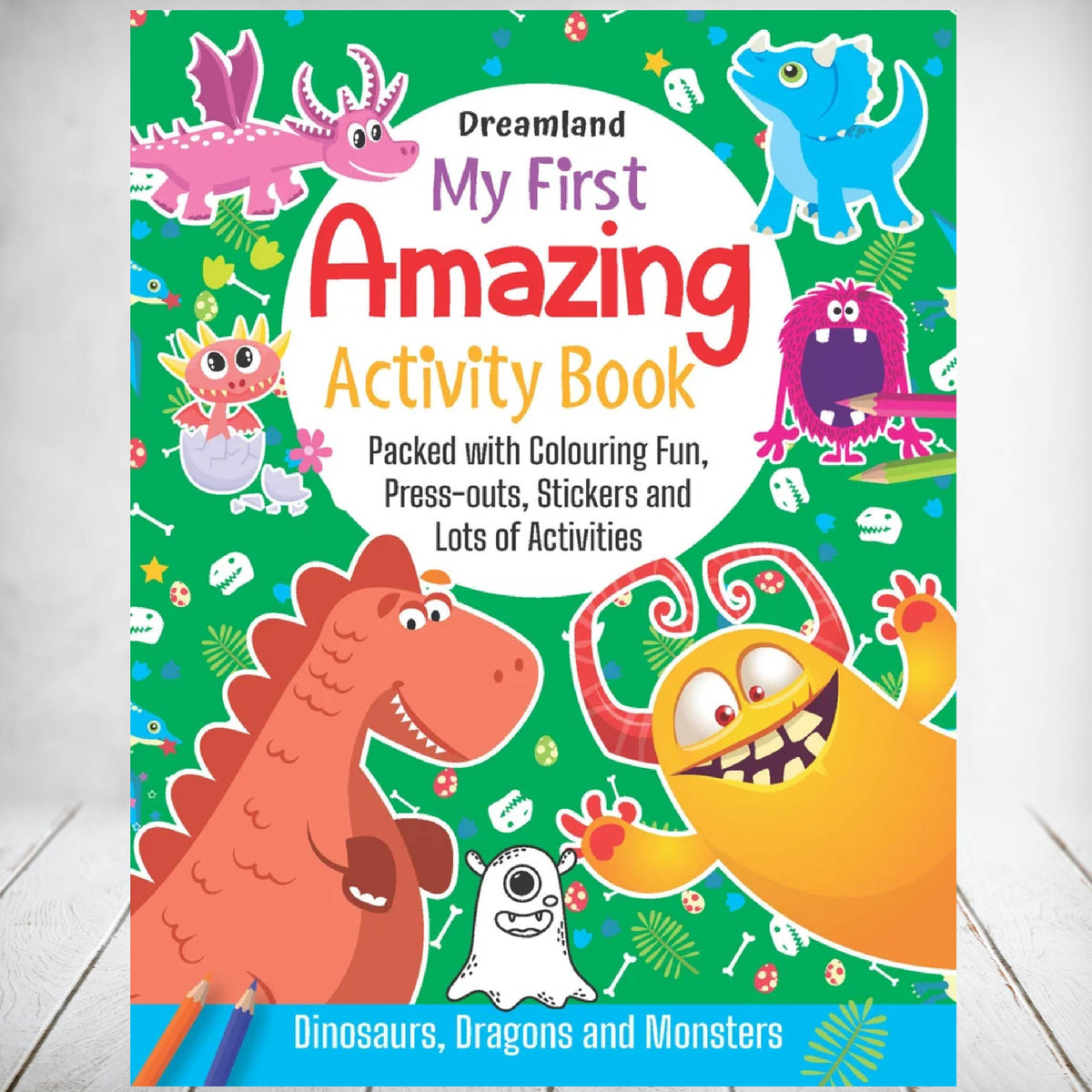 Dreamland - My First Amazing Activity Book - Dinos & Dragons