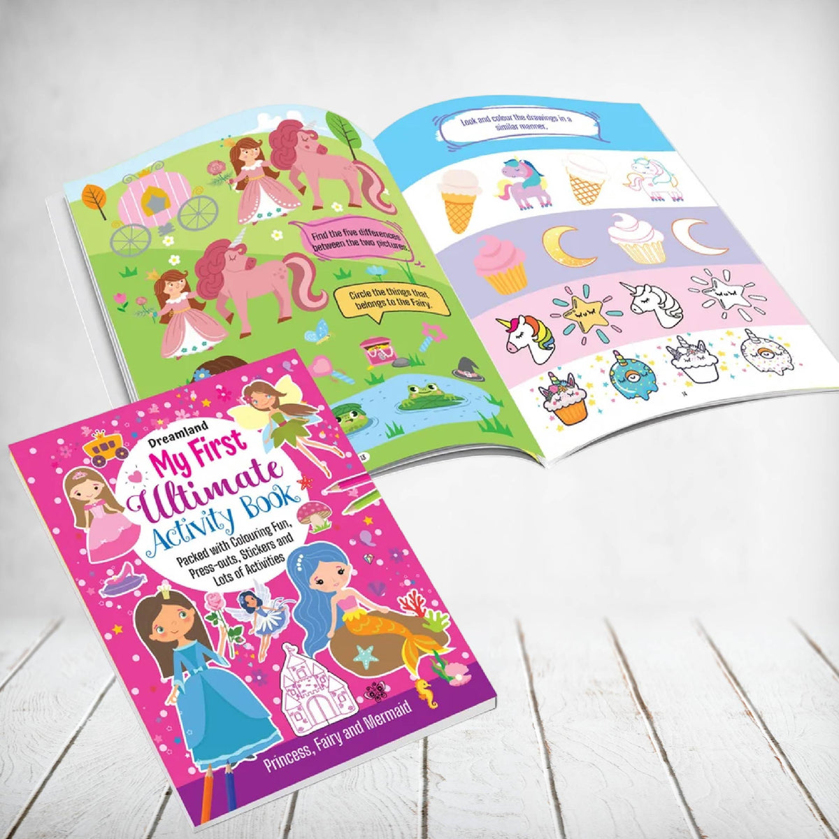 Dreamland - My First Ultimate Activity Book Princess, Fairy