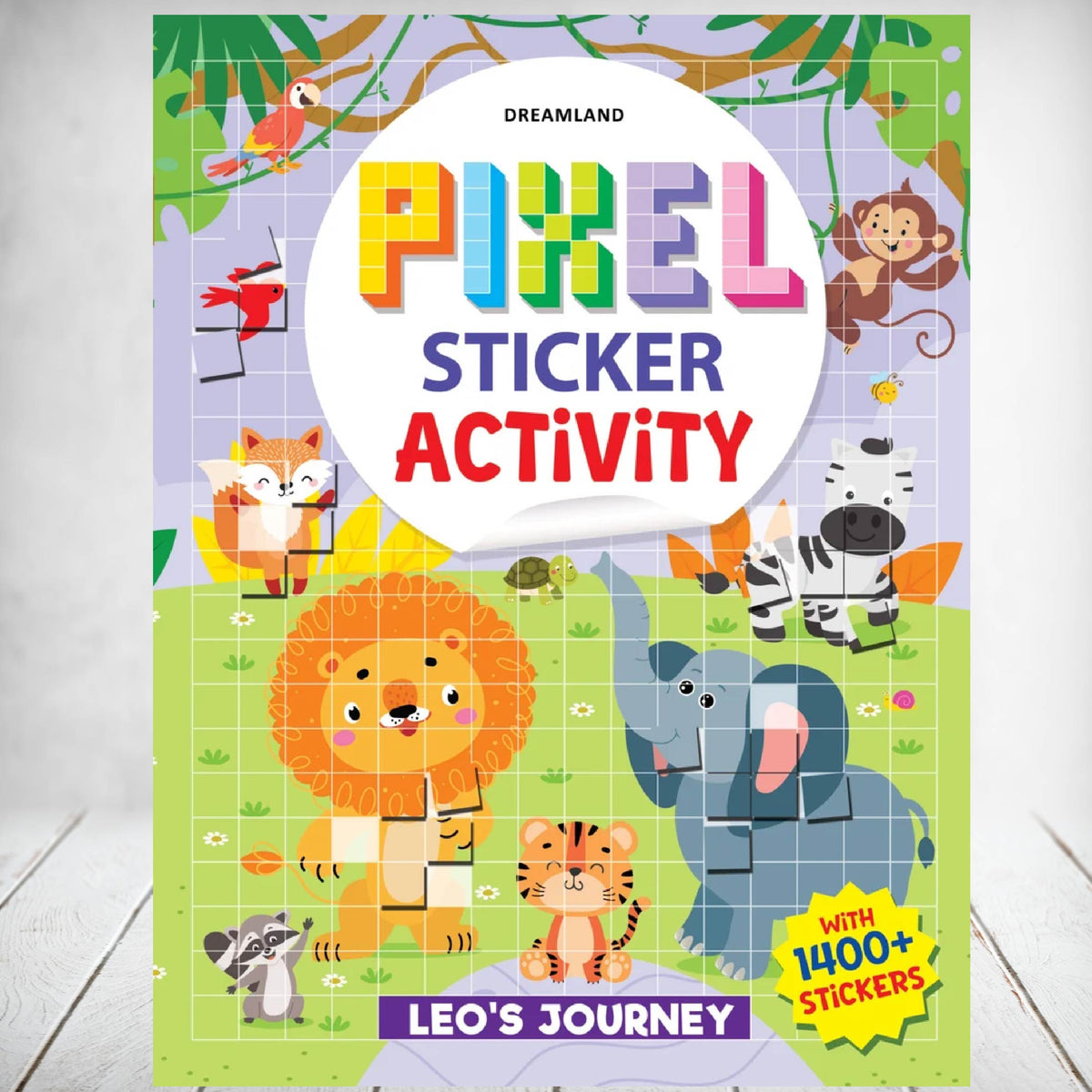 Dreamland - Pixel Sticker Book - Leos Journey