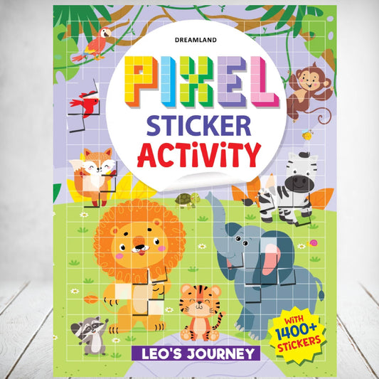 Dreamland - Pixel Sticker Book - Leos Journey