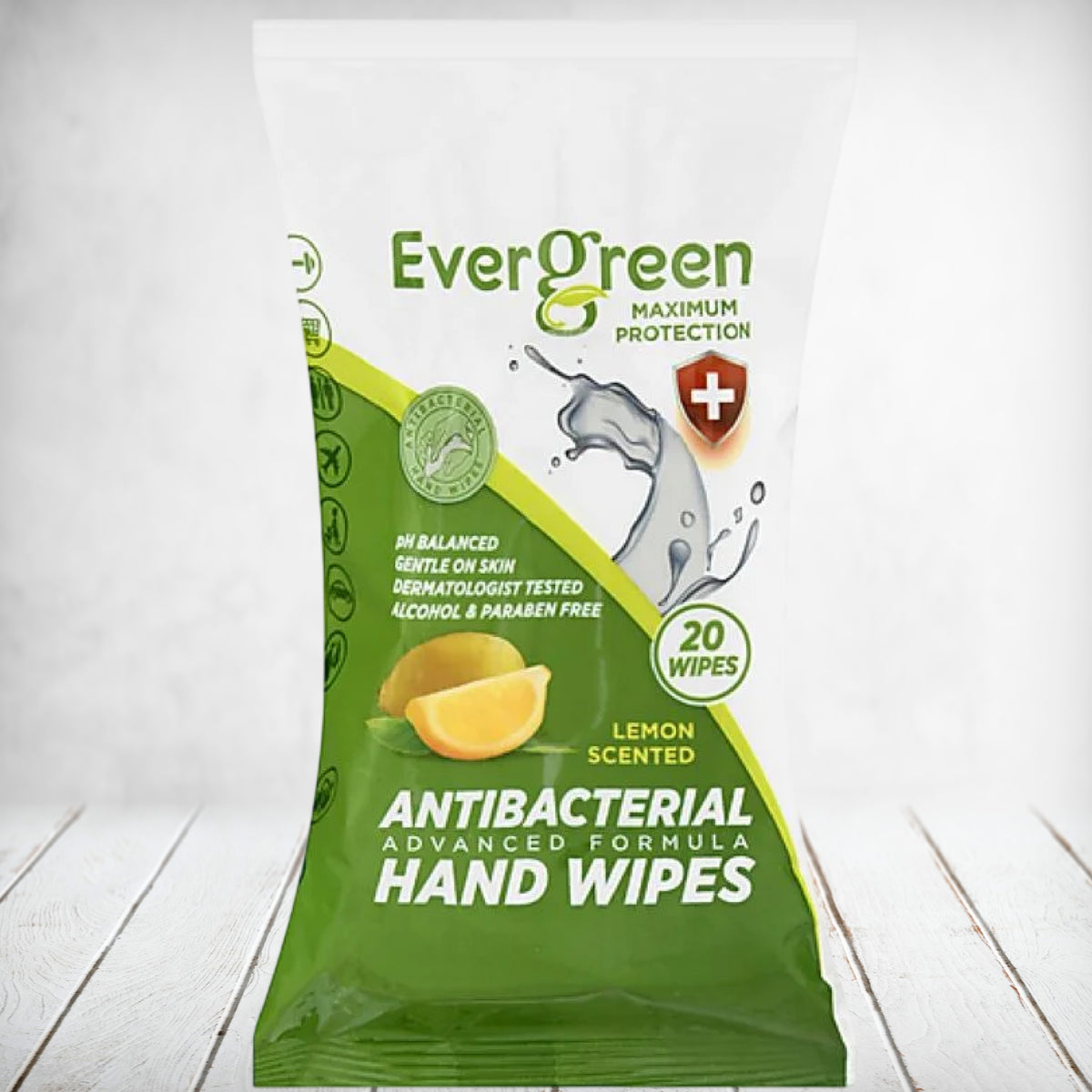 Evergreen Anti-bacterial Hand Wipes 20s
