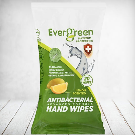 Evergreen Anti-bacterial Hand Wipes 20s