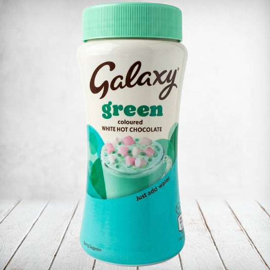 Galaxy Green Coloured White Hot Chocolate 275g