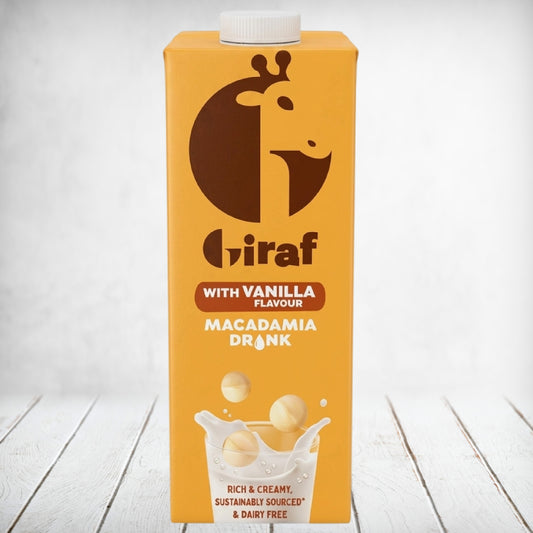 Giraf Macadamia Milk Vanilla 1L