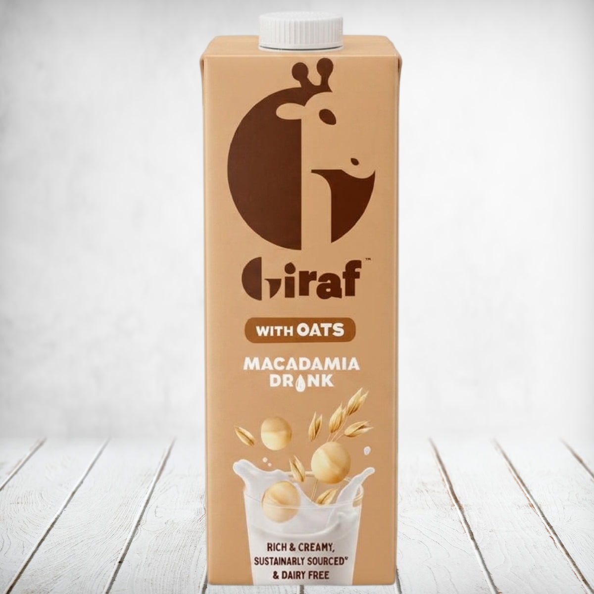 Giraf Macadamia Milk with Oats 1L