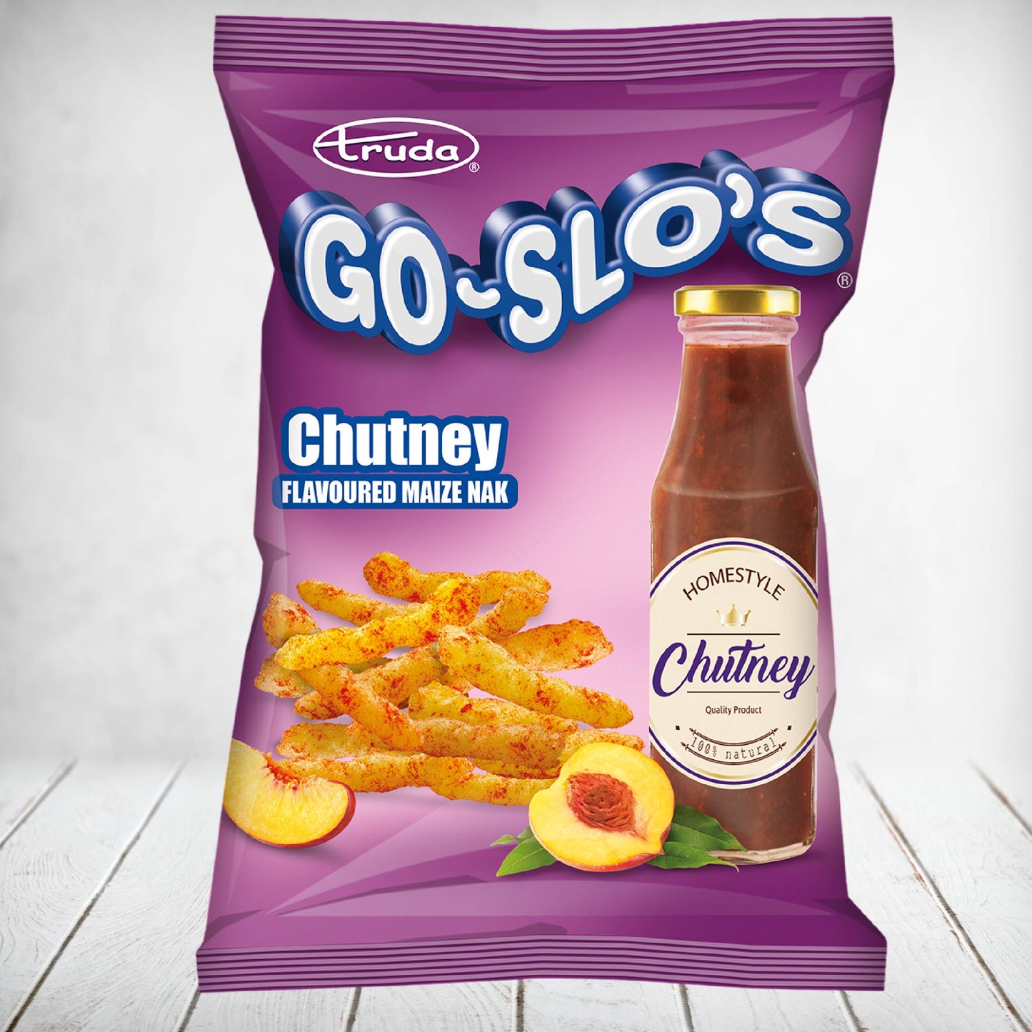 Go Slo Chutney Naks 100g