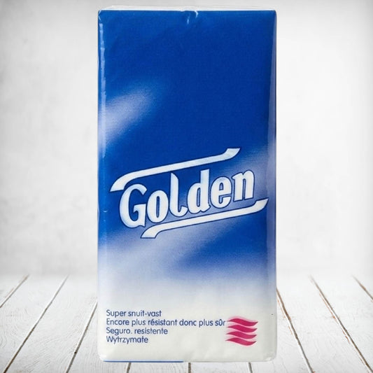 Golden Pocket Tissues White