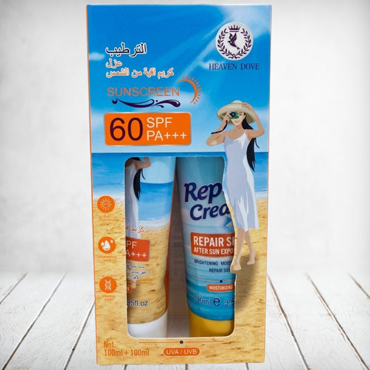 Heaven Dove Sunscreen & Aftersun SPF60 100ml