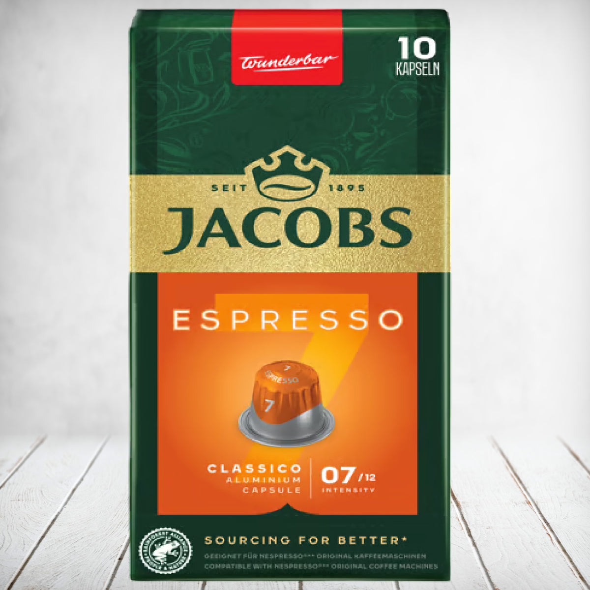 Jacobs Espresso Capsules 10s - 7/12