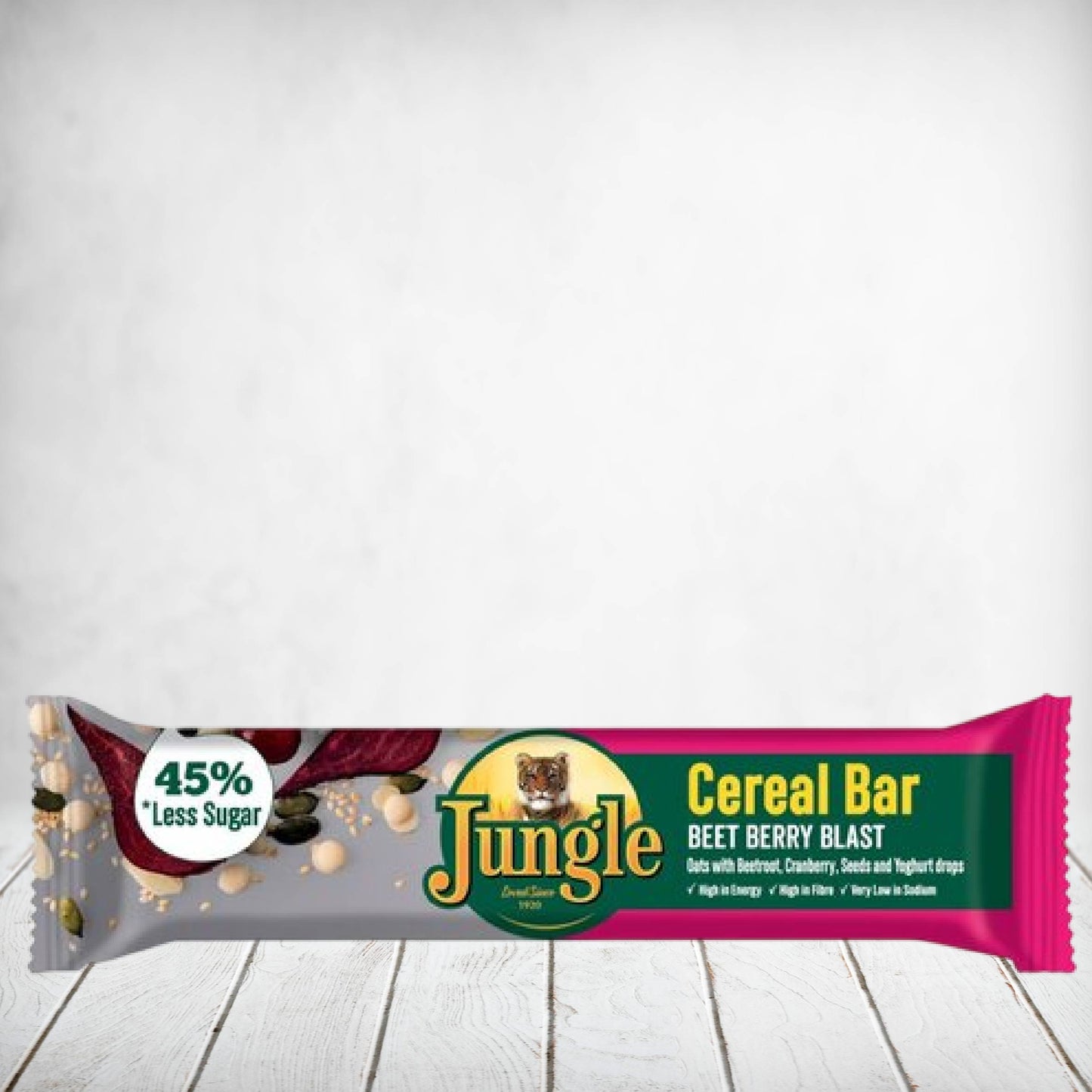 Jungle Cereal Bar - Beet Berry Blast 40g