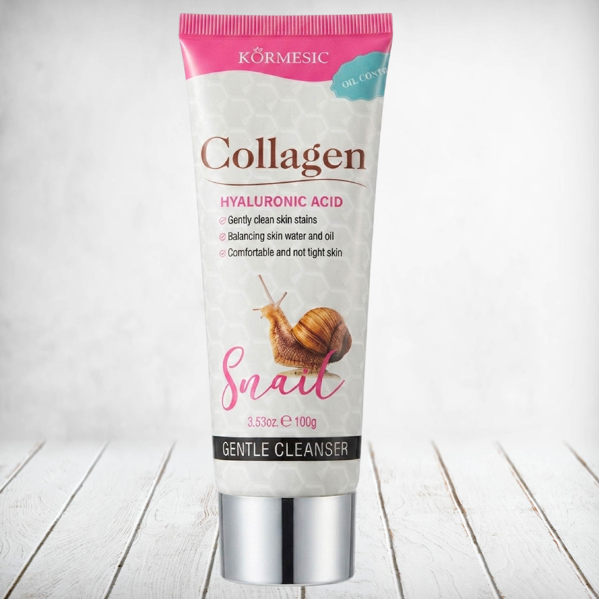 Kormesic Collagen Snail Hyaluronic Acid Cleanser 100g
