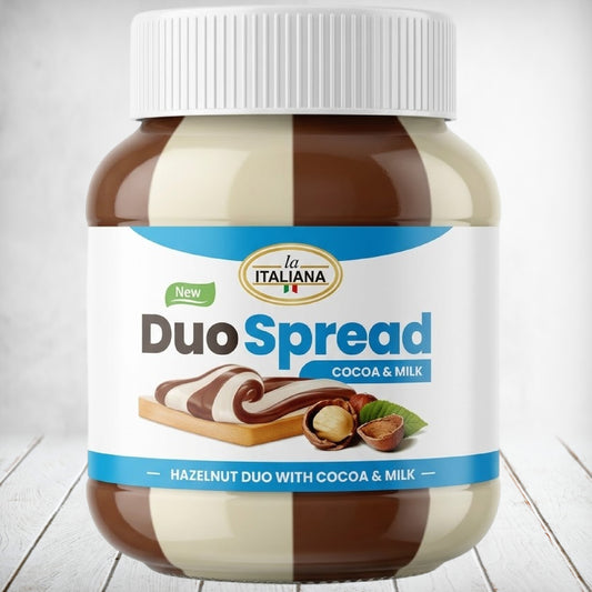La Italiana Duo Spread Cocoa & Milk 350g