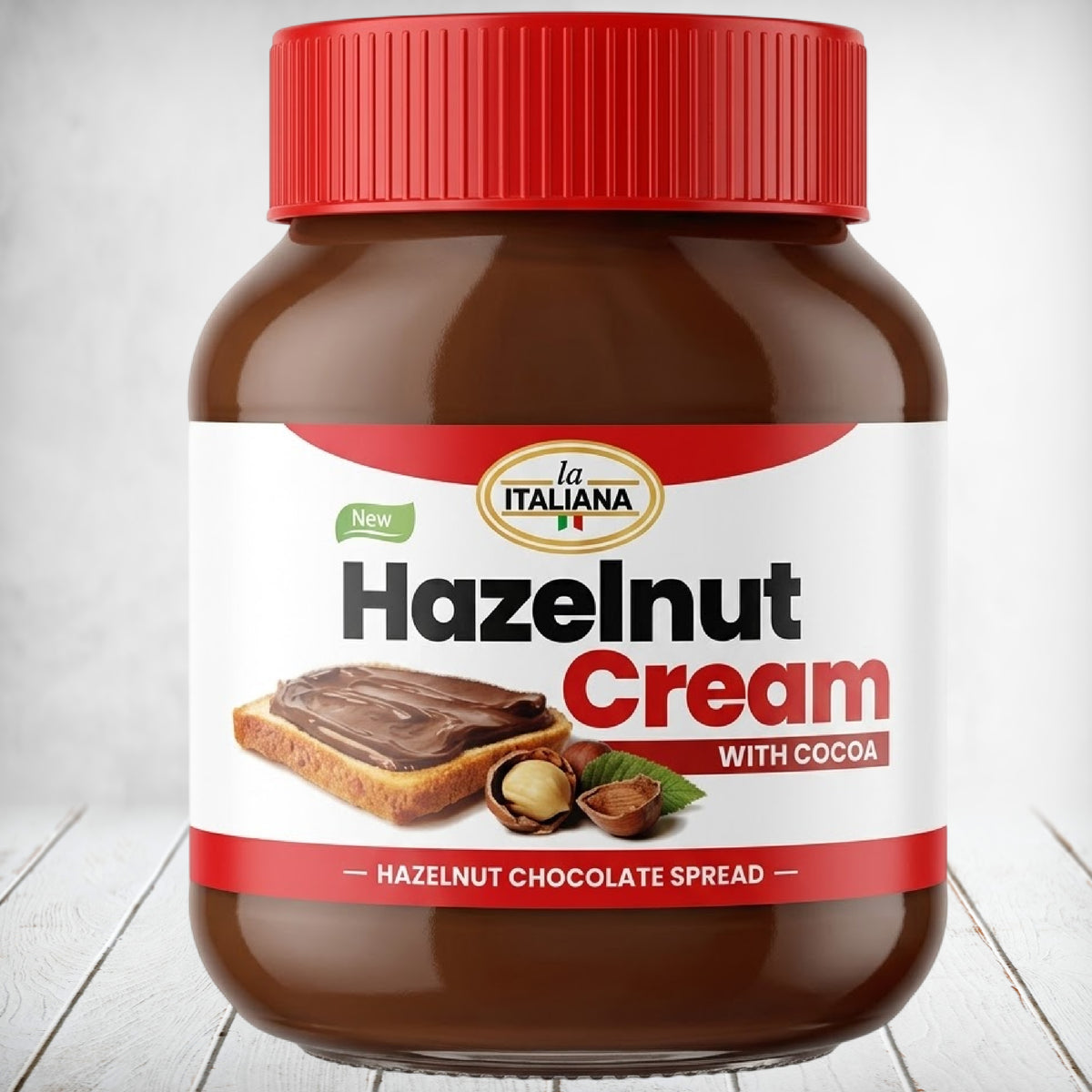 La Italiana Hazelnut Cream with Cocoa 350g