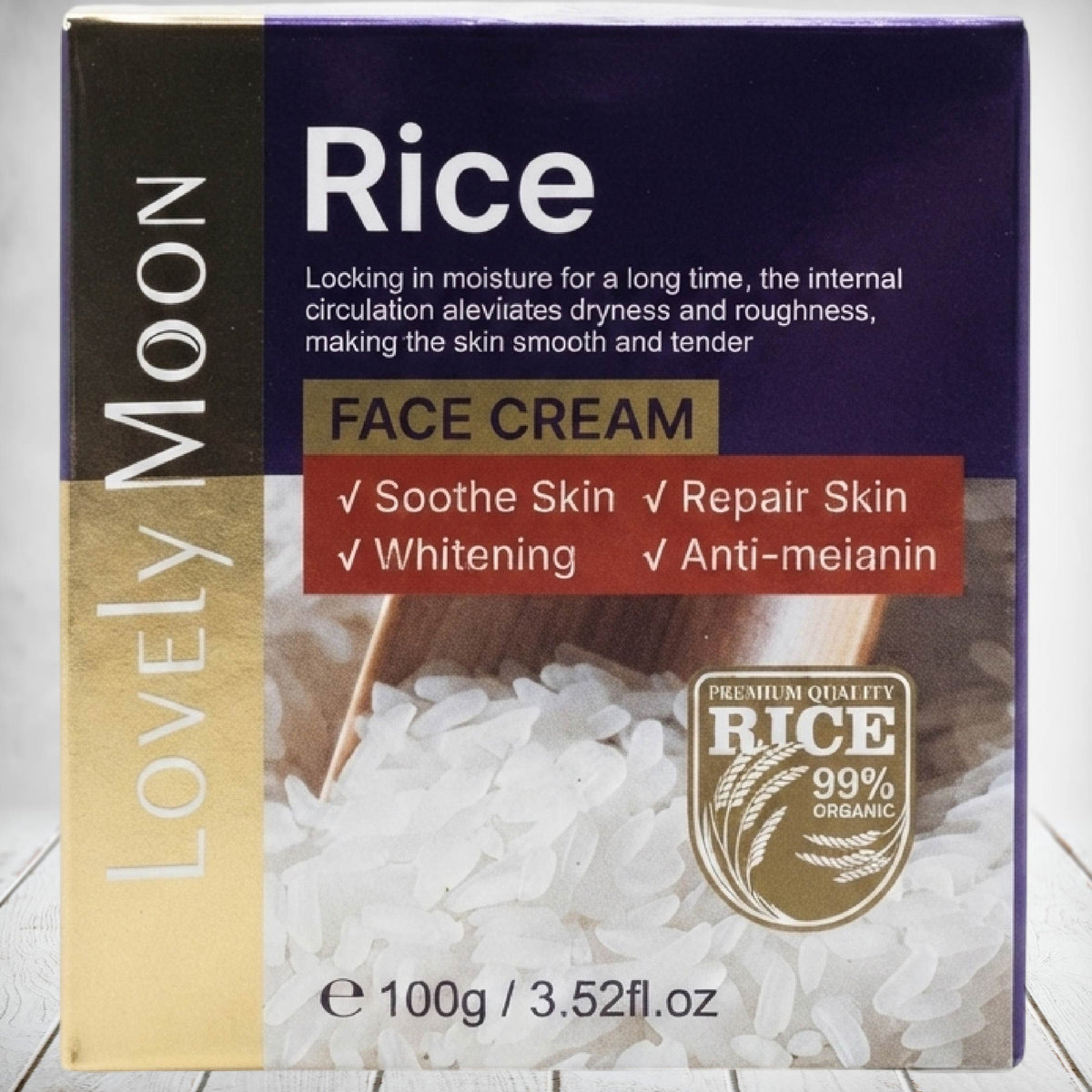 Lovely Moon Rice Face Cream 100g