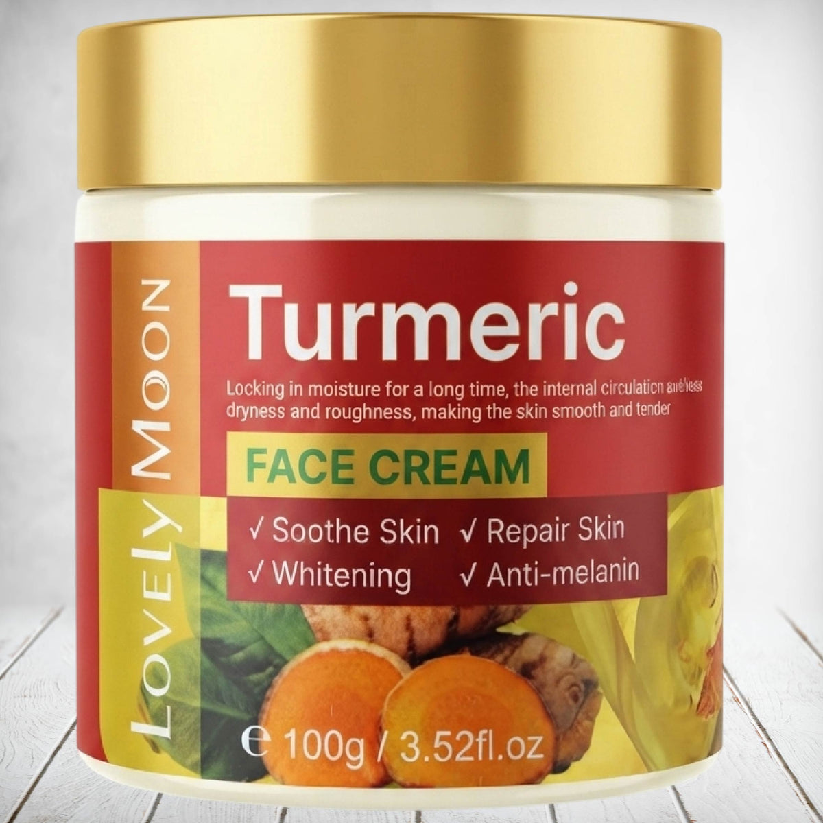 Lovely Moon Turmeric Face Cream 100g
