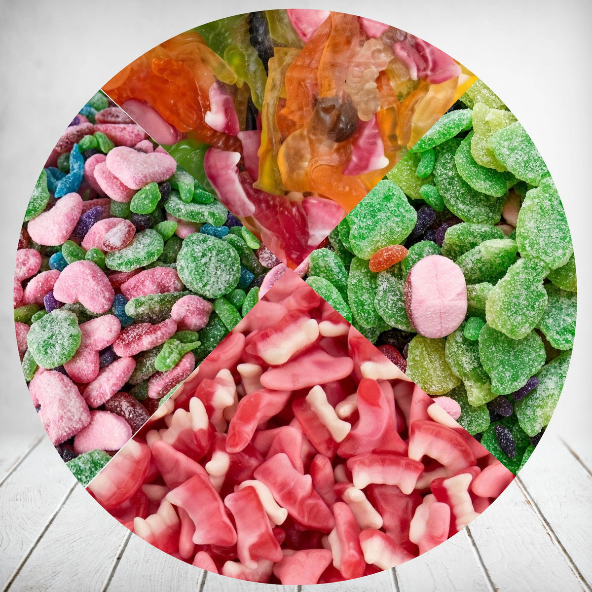 Lucky Packet Jellies and Gummy Mix 1kg