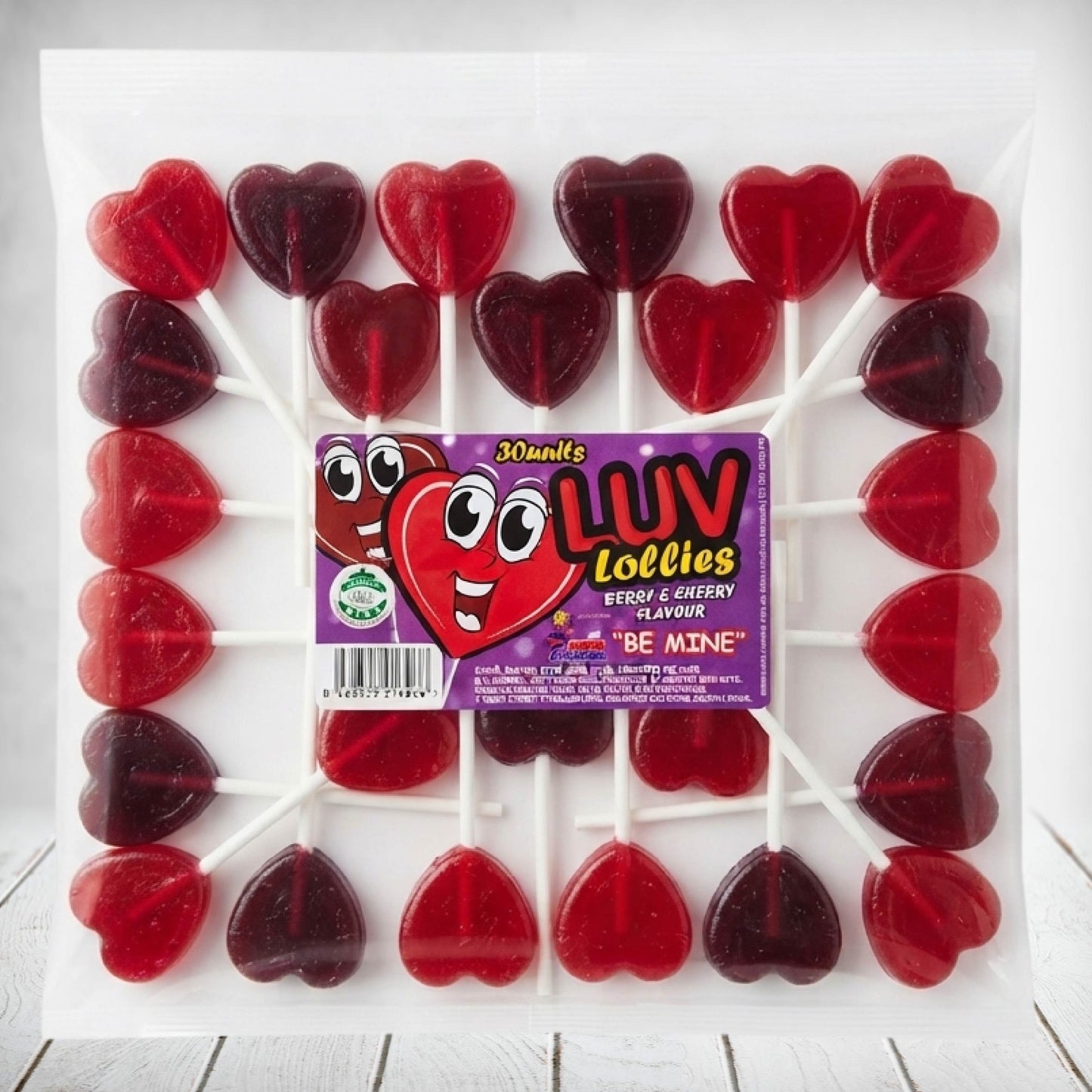 Luv Lollies Berry & Cherry 30s