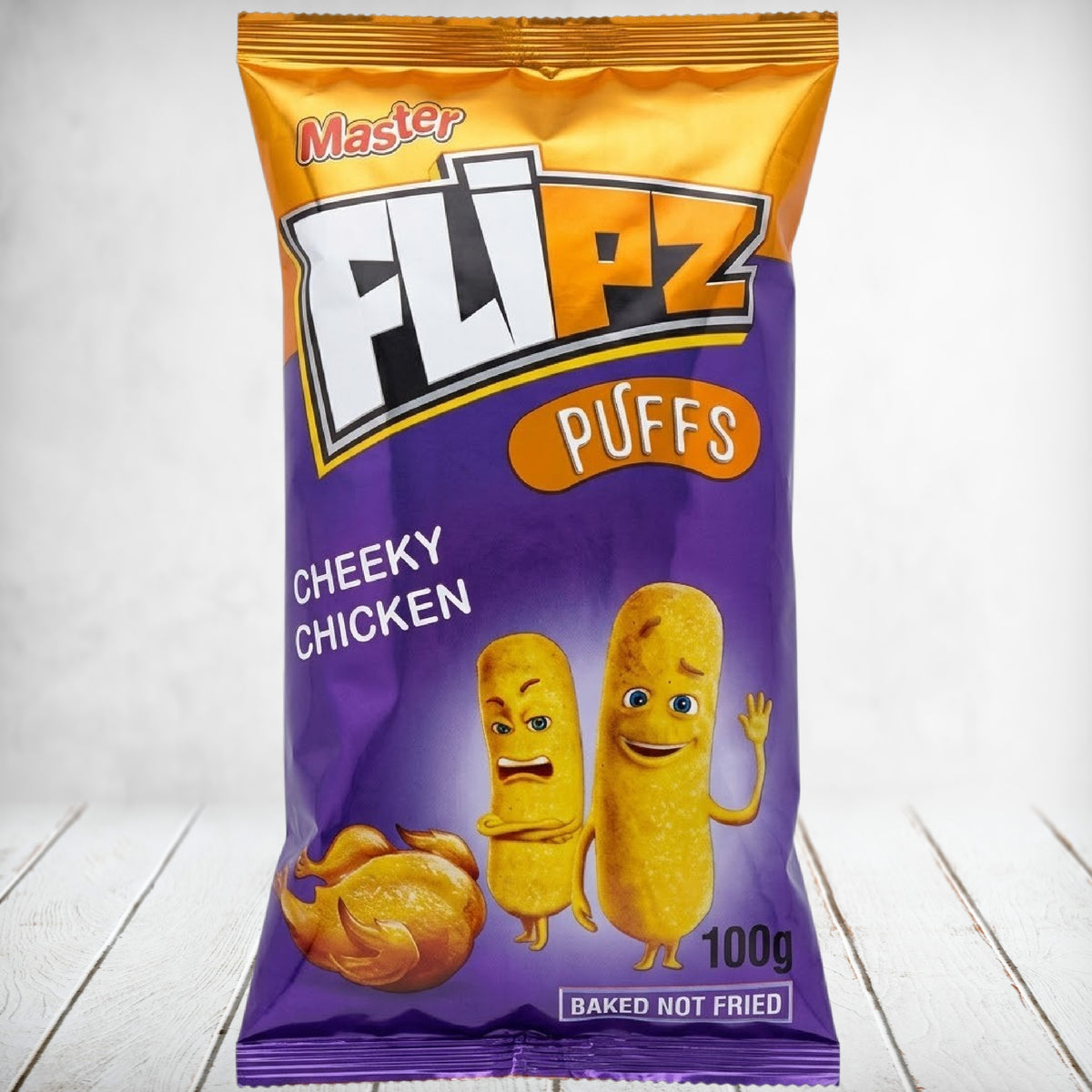 Master Flipz Puffs Cheeky Chicken 100g