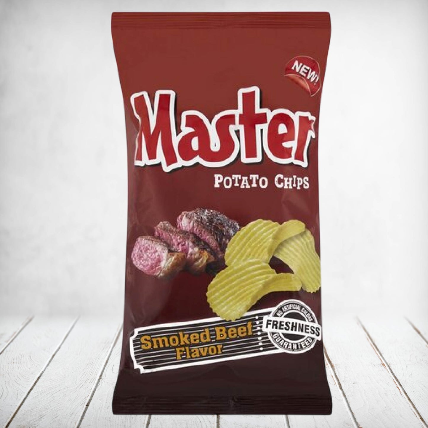 Master Smoked Beef Potato Chips 100g
