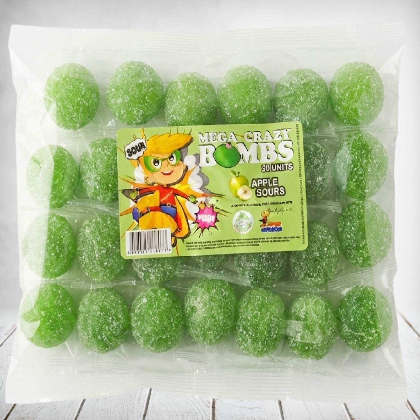Mega Crazy Bombs - Sour Apple 20s