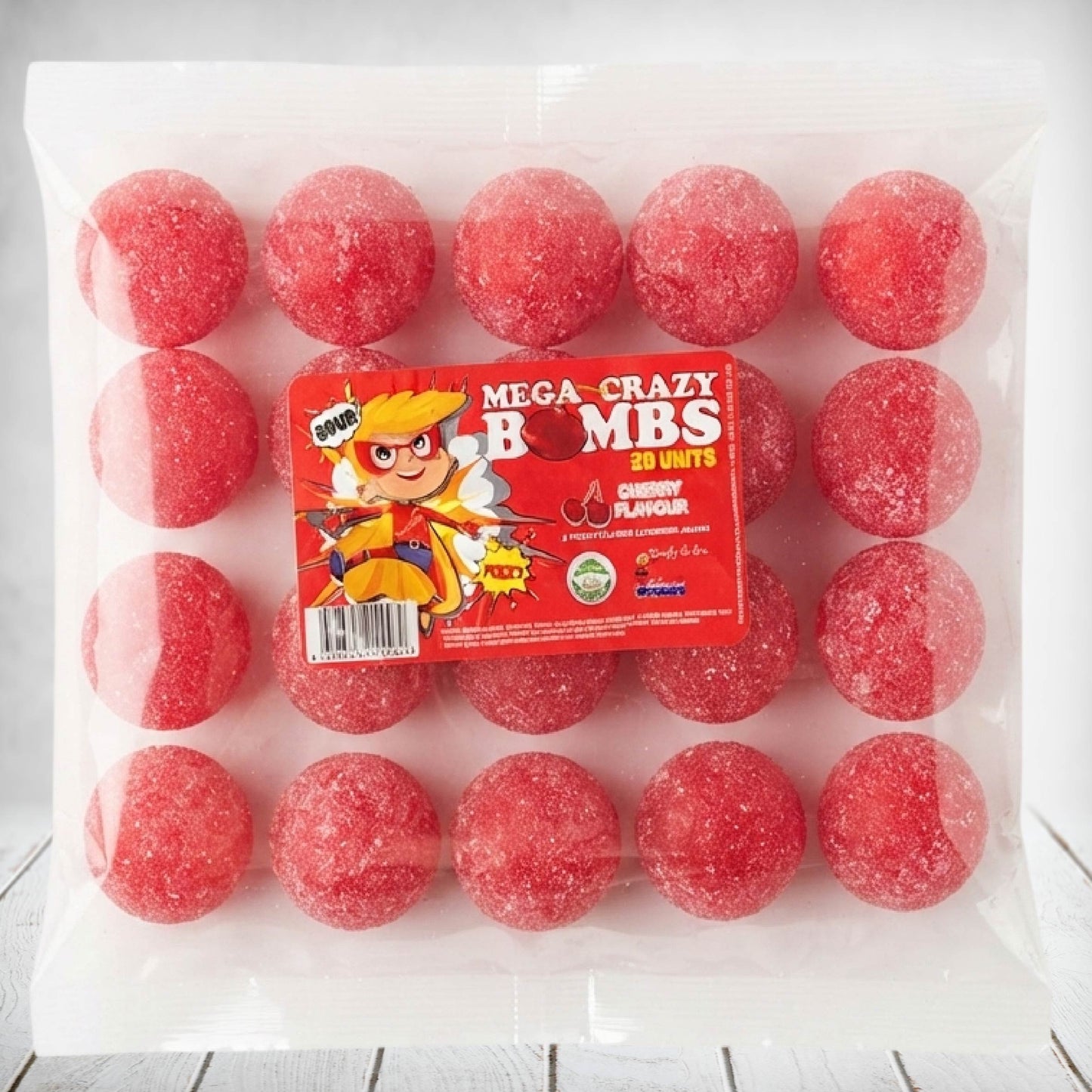 Mega Crazy Bombs - Sour Cherry 20s