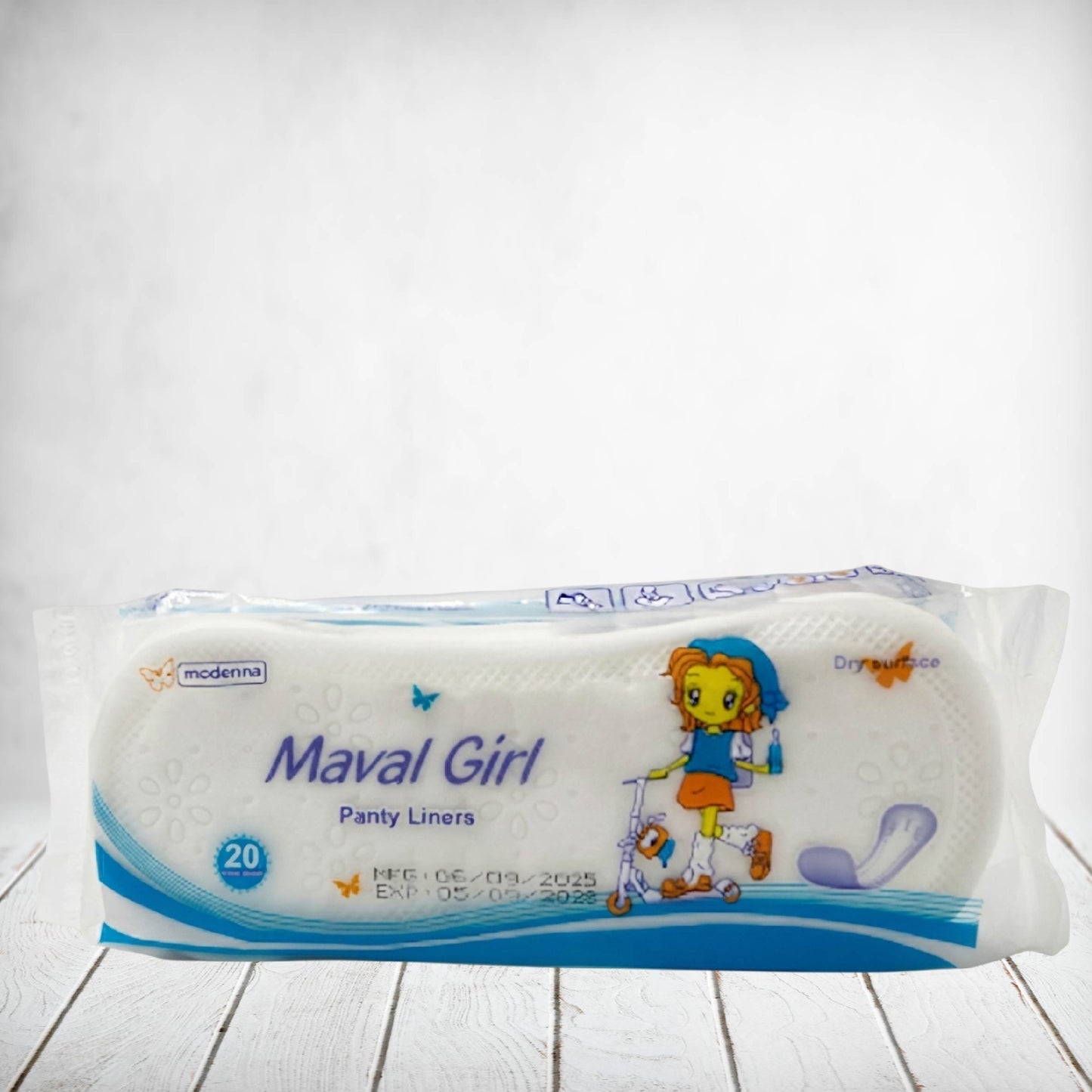 Modenna Maval Girl Panty Liners 20s