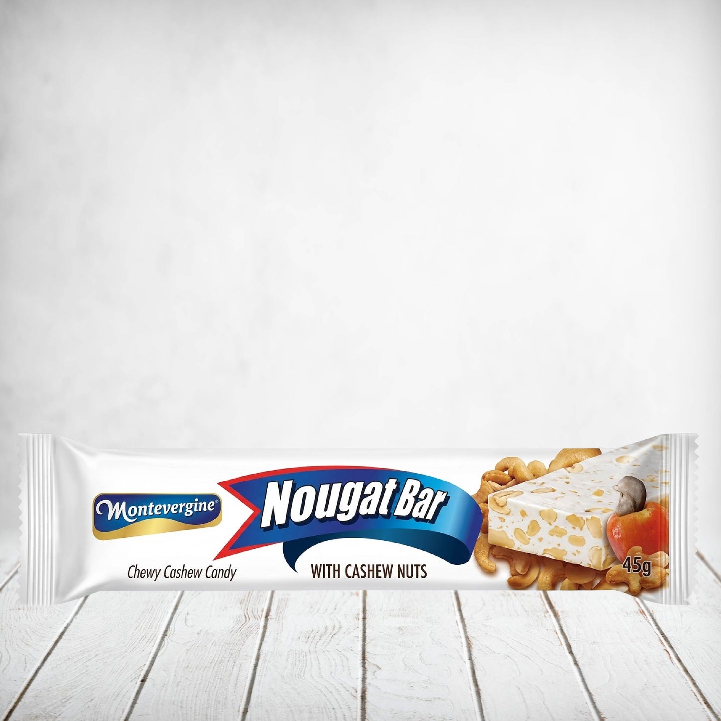 Montevergine Nougat Bar with Cashews 45g