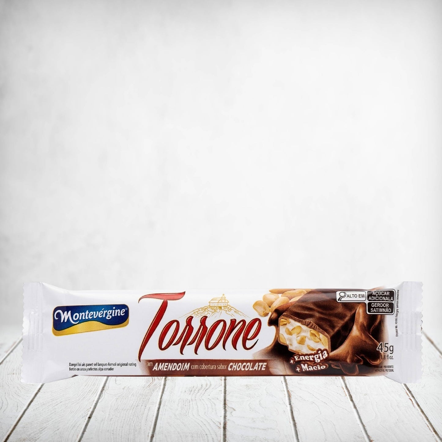 Montevergine Torrone Nougat Chocolate Coated 45g