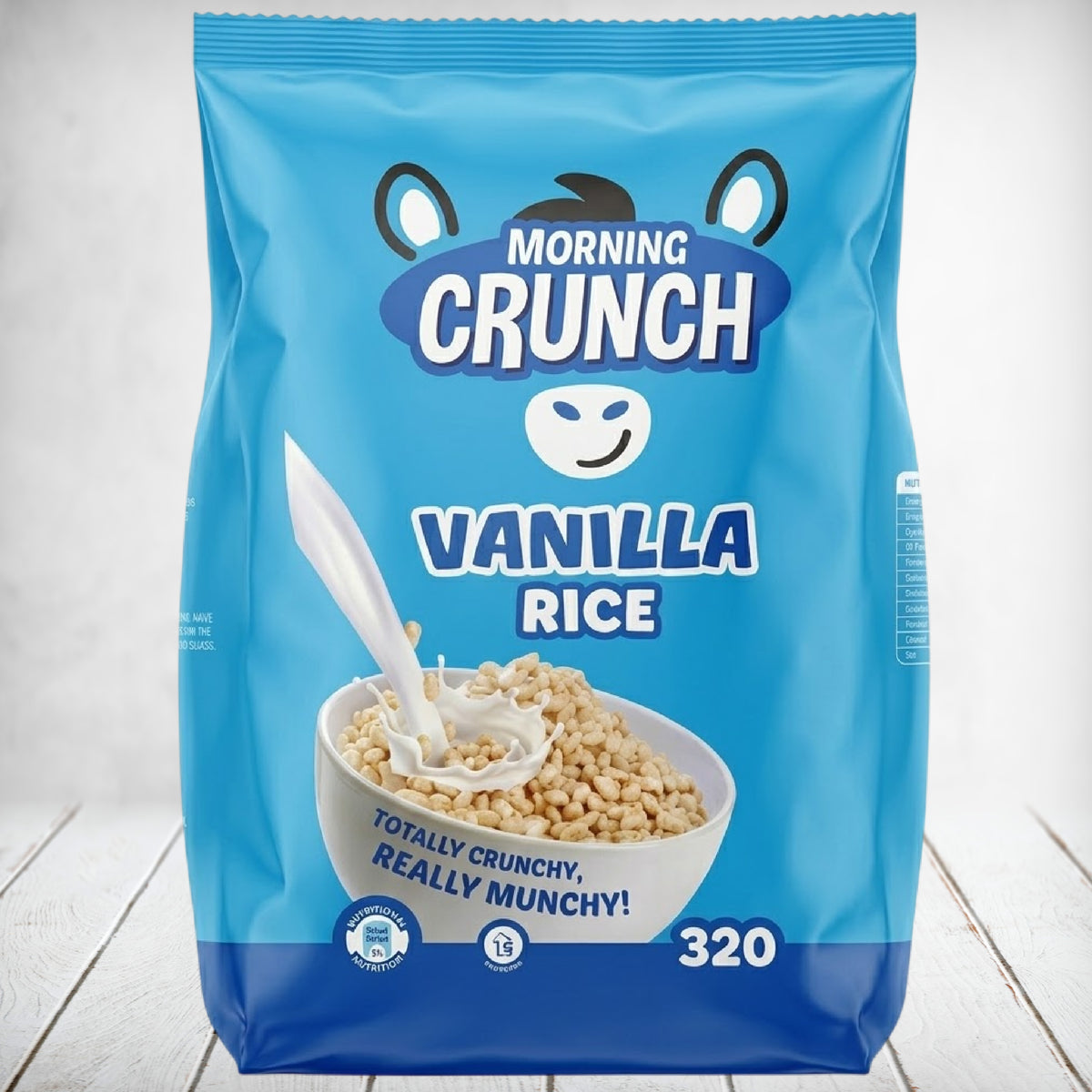 Morning Crunch Vanilla Rice 320g