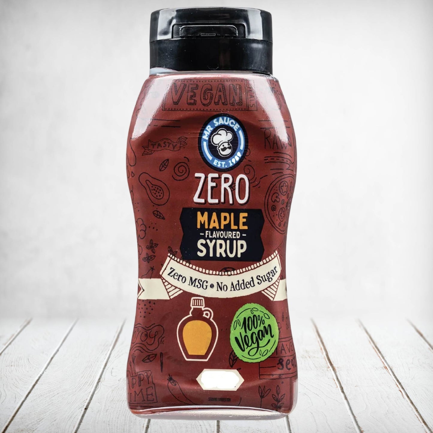 Mr. Sauce Zero Maple Flavoured Syrup 375ml