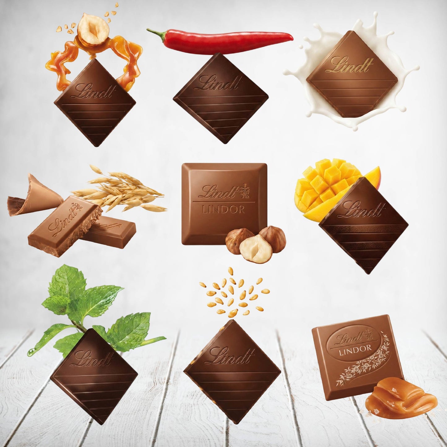 Lindt Slab 100g - Naked