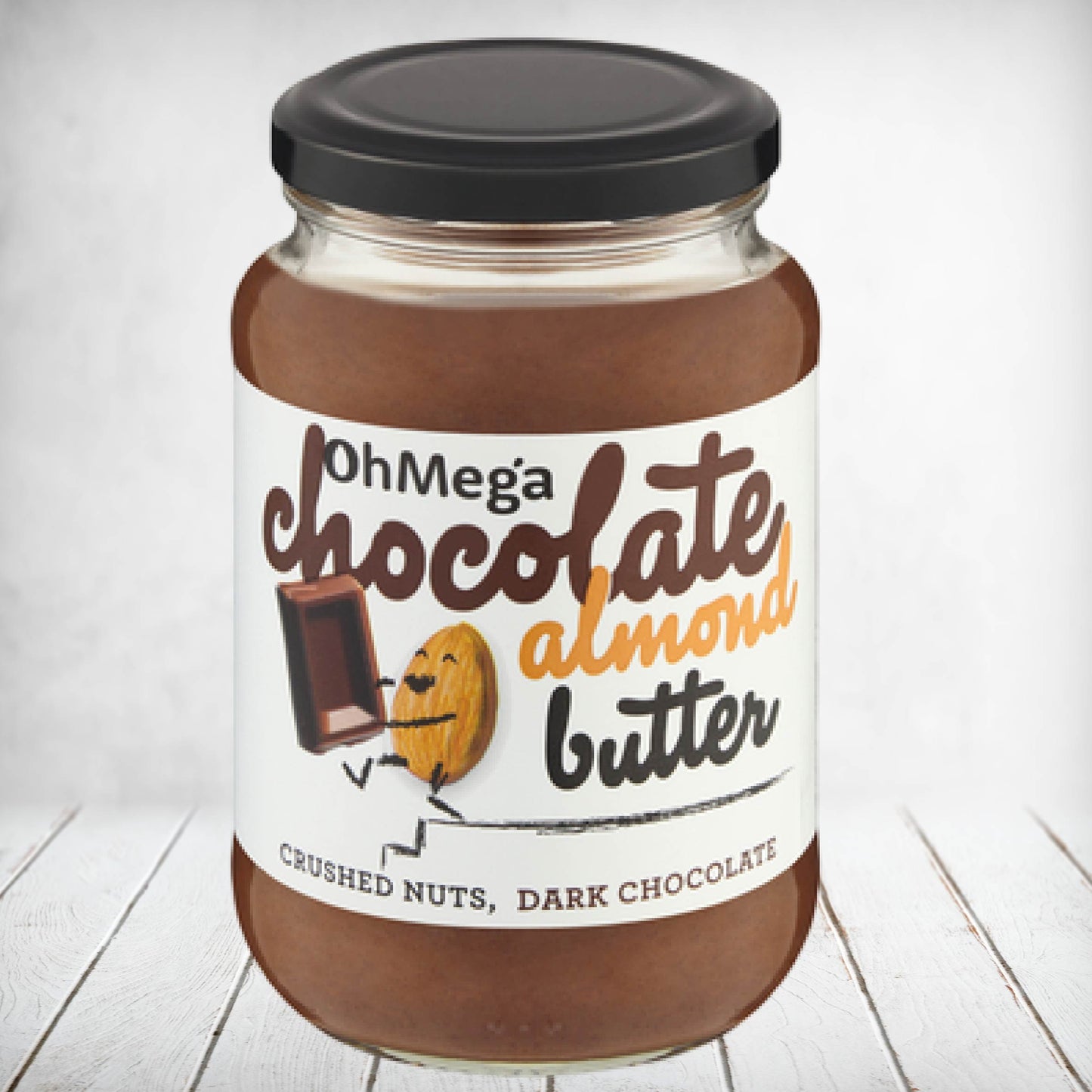 Oh Mega Chocolate Almond Butter 400g