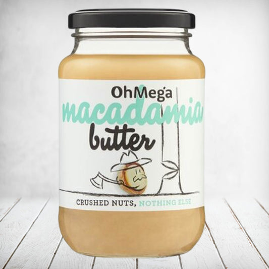 Oh Mega Macadamia Butter 375g
