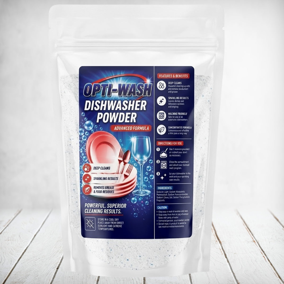 Optiwash Dishwasher Powder 1kg