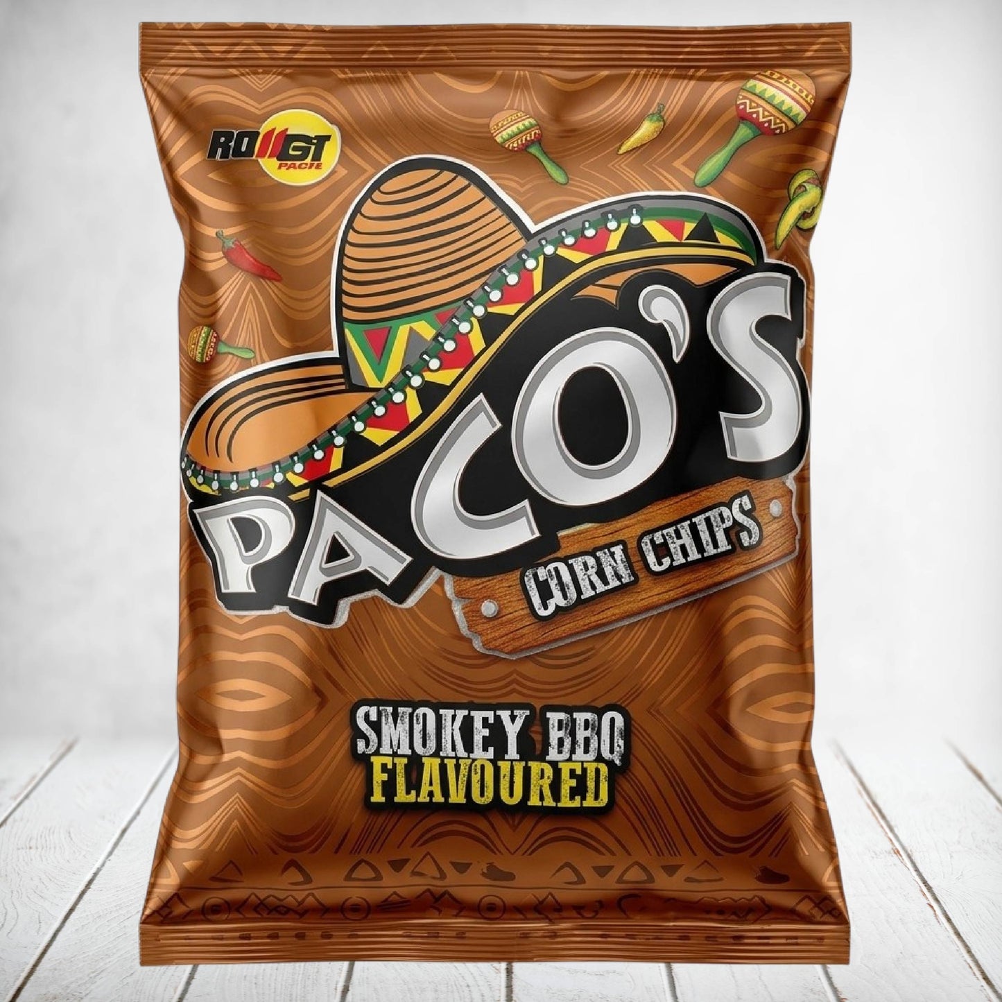 Pacos Smokey BBQ Chips 22g