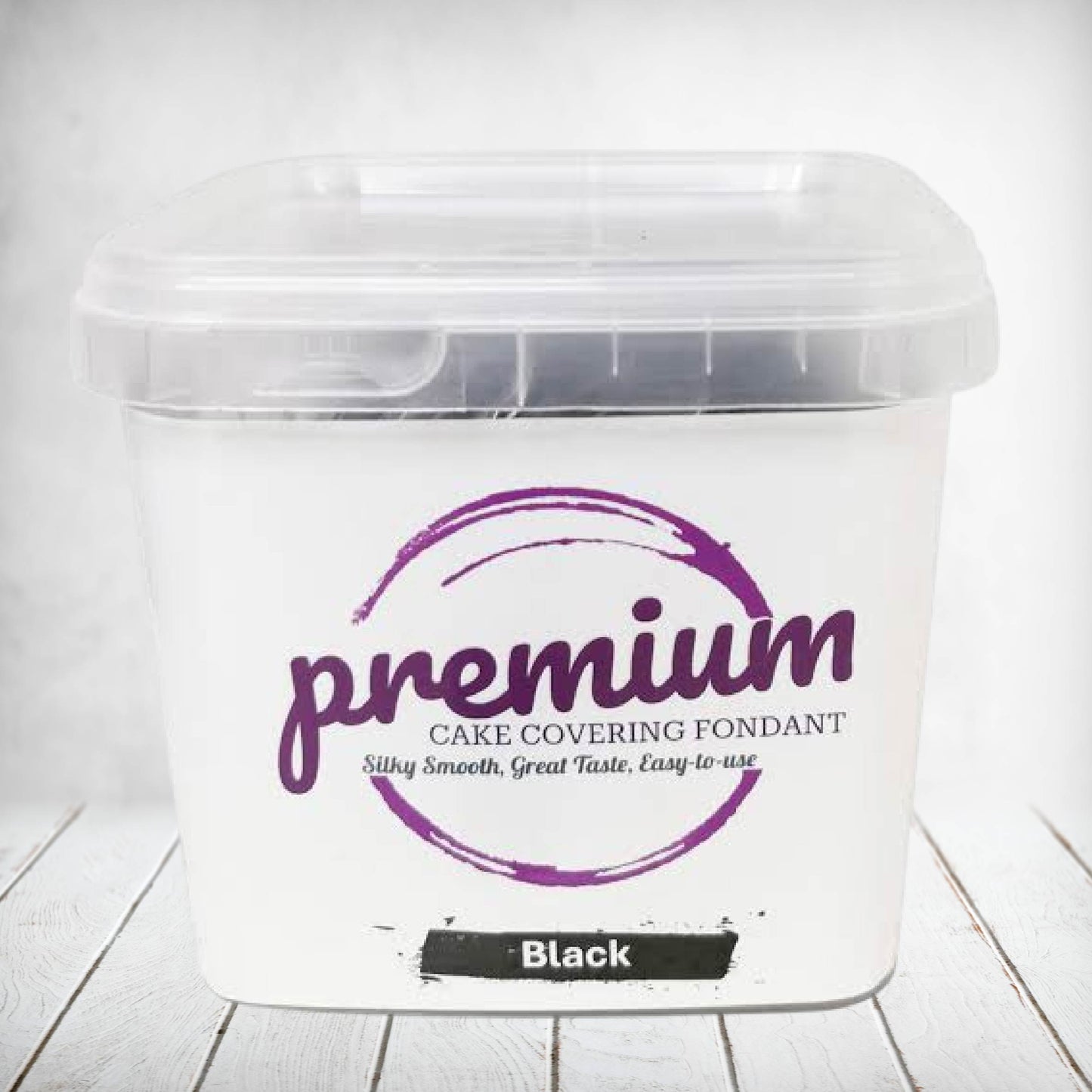 Premium Cake Covering Fondant Black 1kg