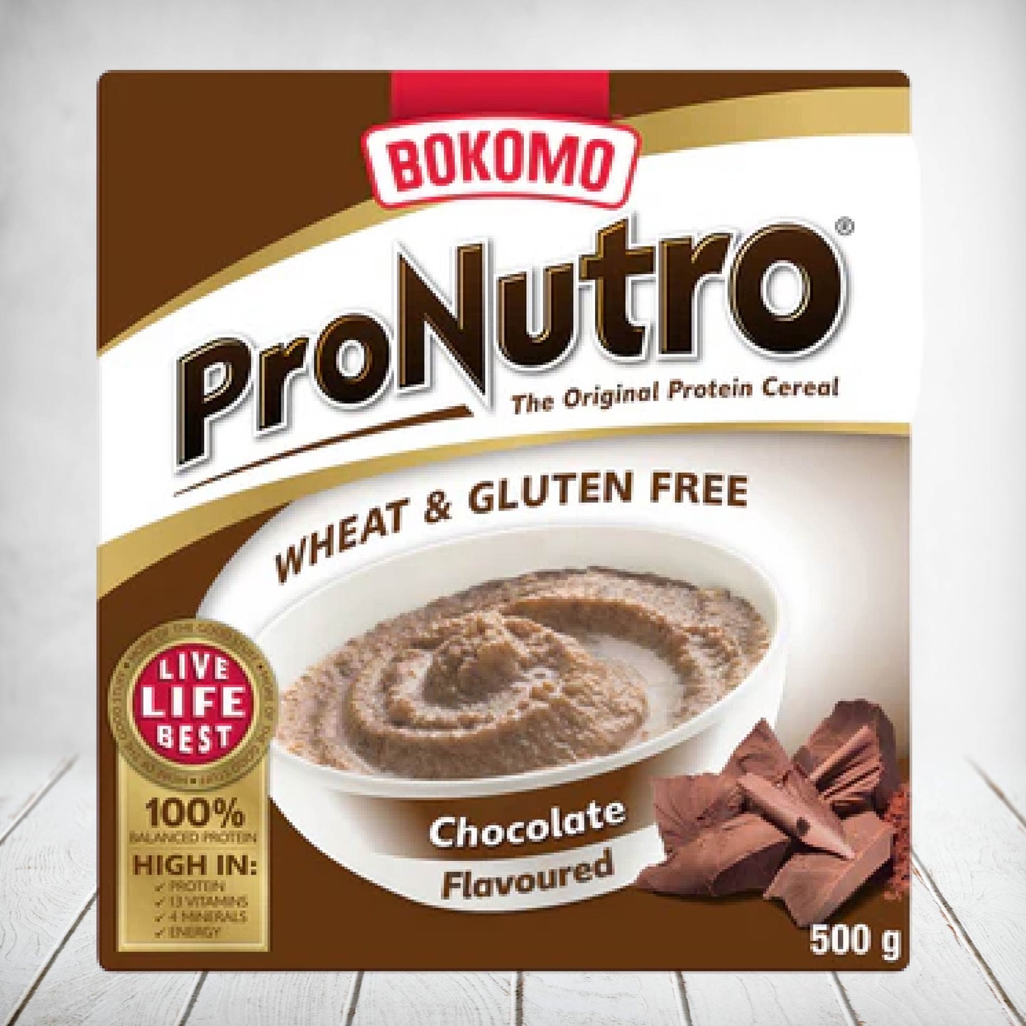 Pronutro Wheat & Gluten Free Chocolate 500g