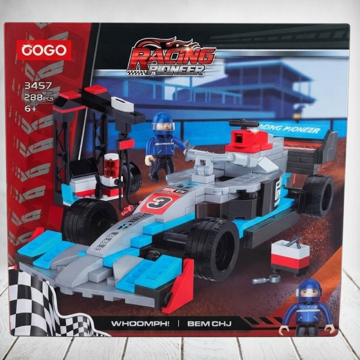 Racing Car Blocks Cogo 288 Pcs