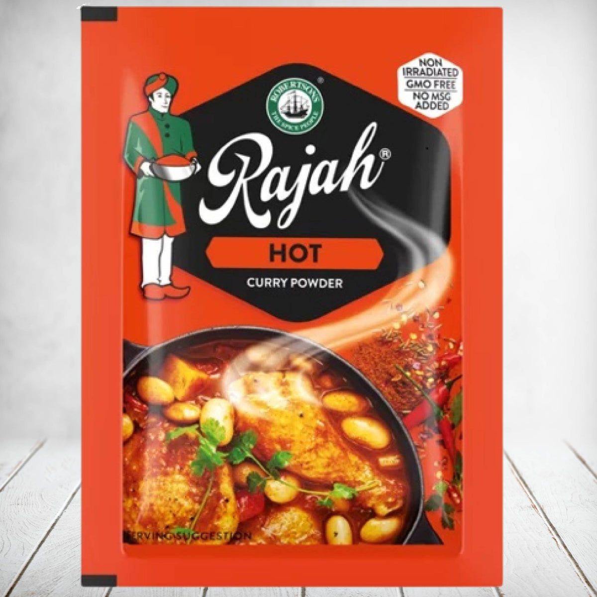 Rajah Spice Hot Curry Powder 7g