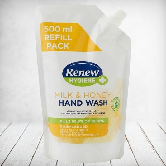 Renew Hand Wash Refill Milk & Honey 500ml