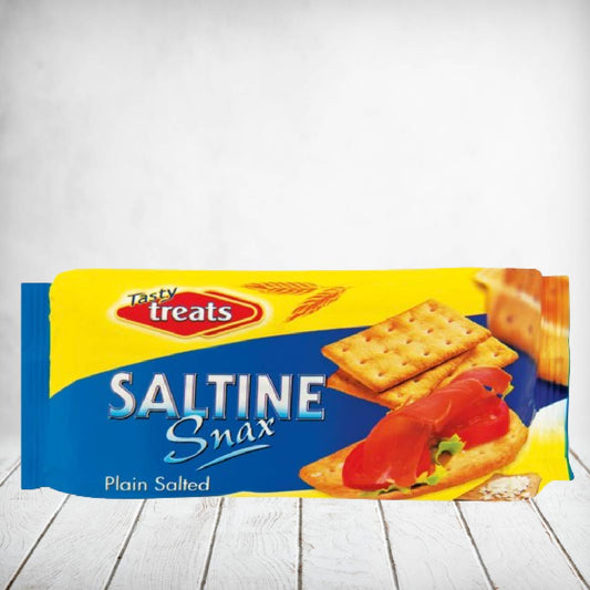 Tasty Treats Saltine Plain Salted 100g